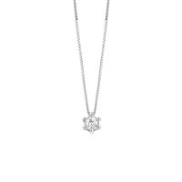 Collana Bliss Donna Lumina in Oro bianco Diamante 0.08 Ct 20084190 - 20084190